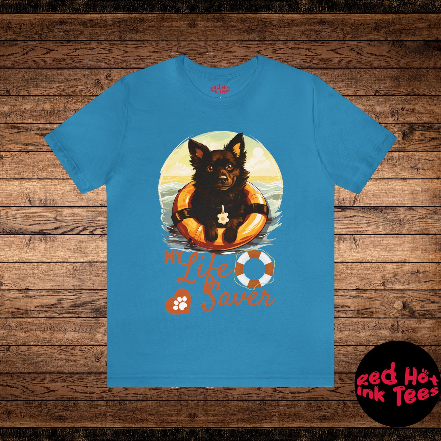 My Life Saver Schipperke Dog Tee