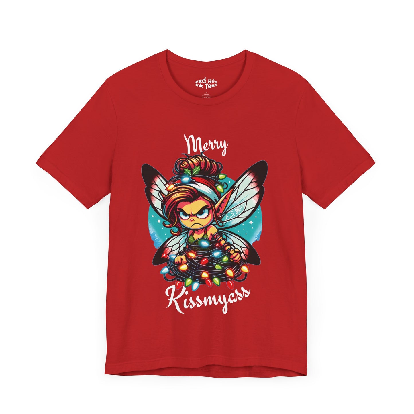 Merry Kissmyass Fairy Tee