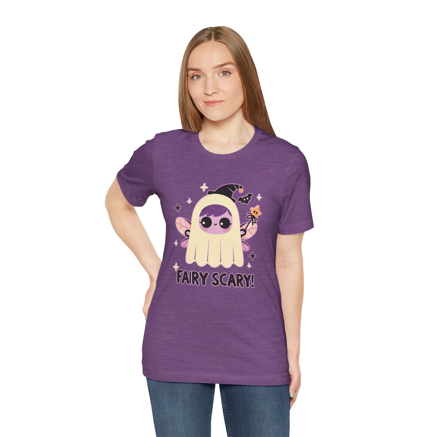 🧚‍♀️👻 "Fairy Scary" Cute Halloween Ghost Fairy T-Shirt 🎃✨