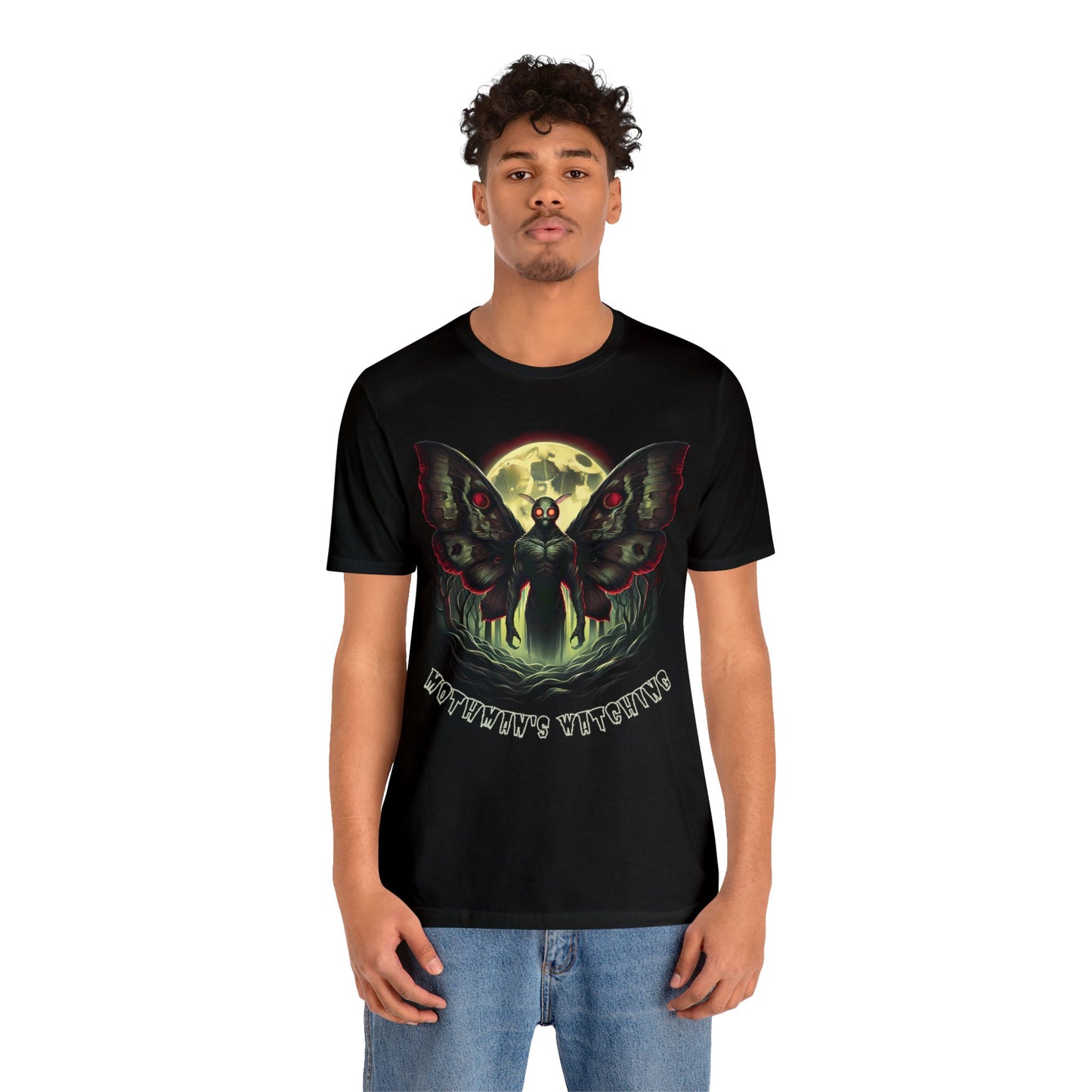 🌕 "Mothman's Watching Tee" 🌲