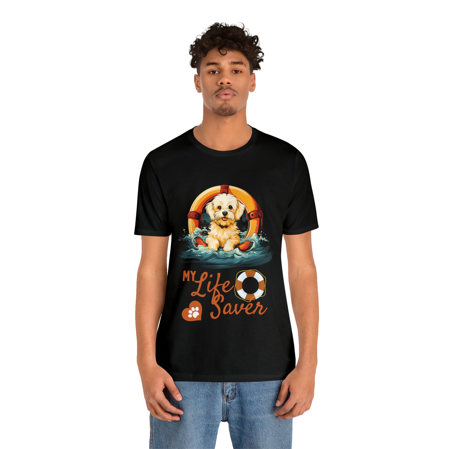 My Life Saver Maltese Dog Tee