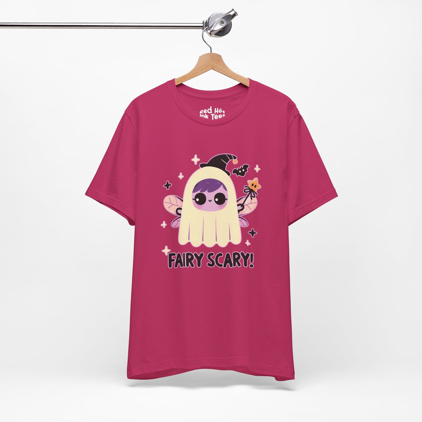 🧚‍♀️👻 "Fairy Scary" Cute Halloween Ghost Fairy T-Shirt 🎃✨