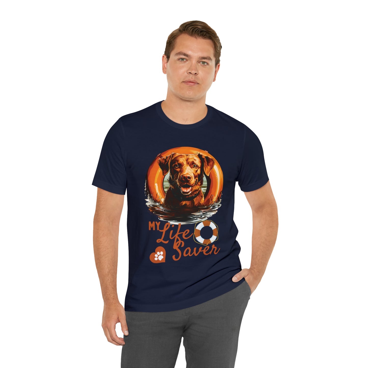 My Life Saver Chesapeake Bay Retriever Dog Tee