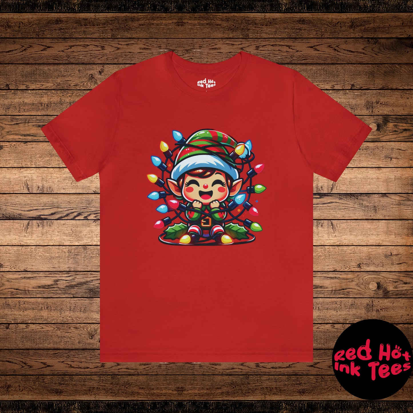 Elf Christmas Entanglement Tee