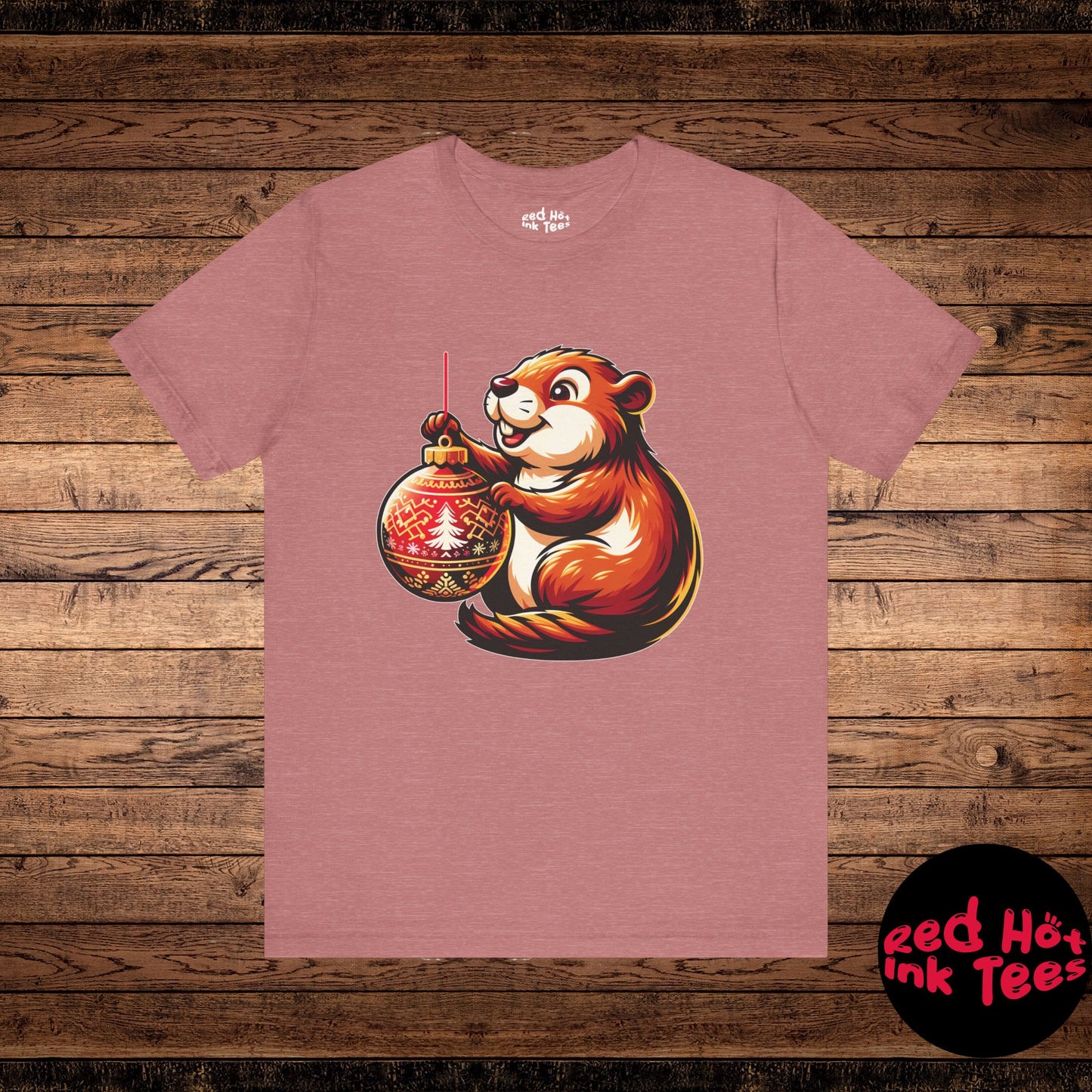 Groundhog Ornament Tee