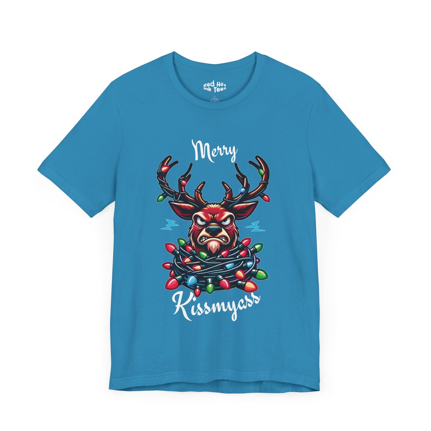 Merry Kissmyass Deer Tee