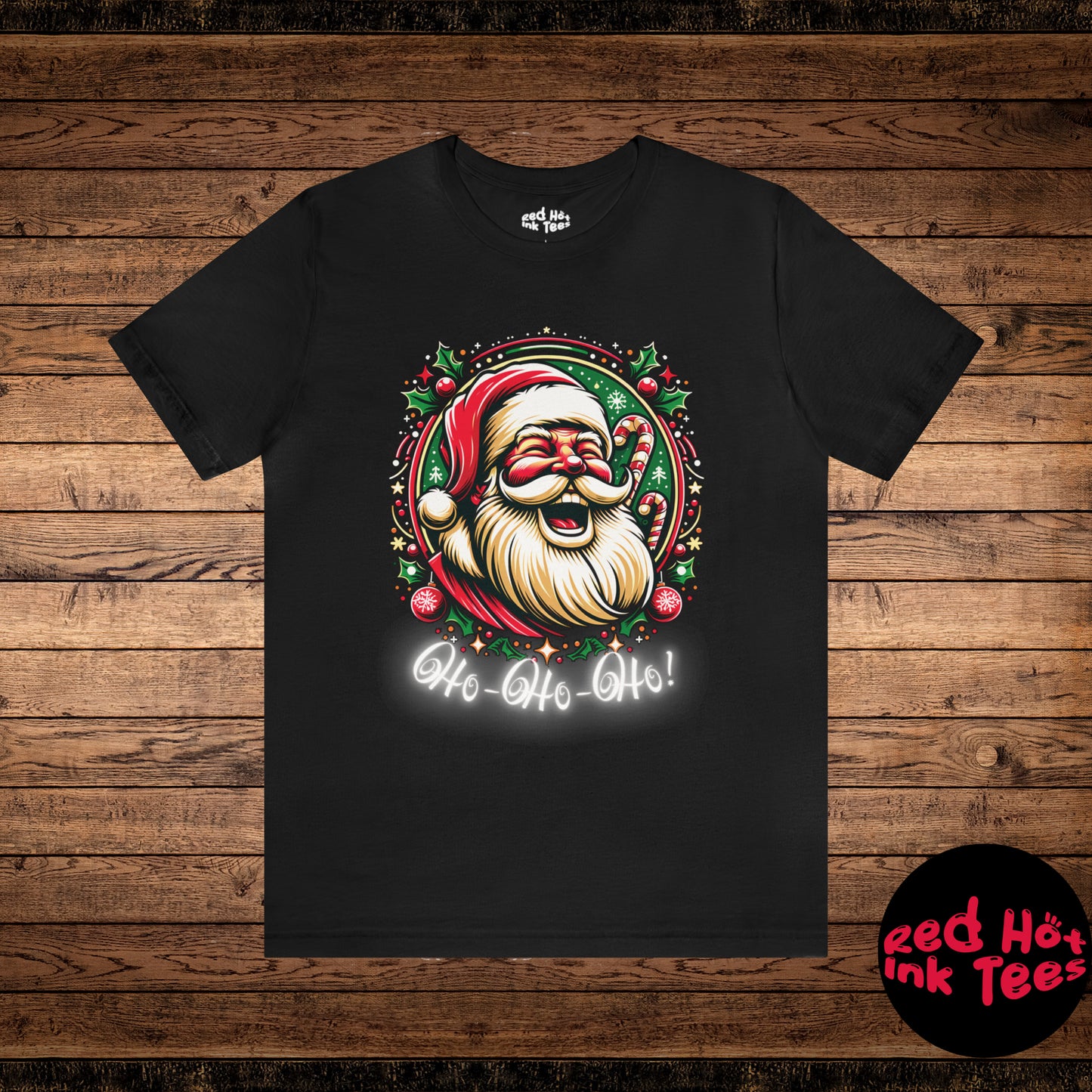 🎅 "Ho-Ho-Ho! Santa's Laugh" Tee