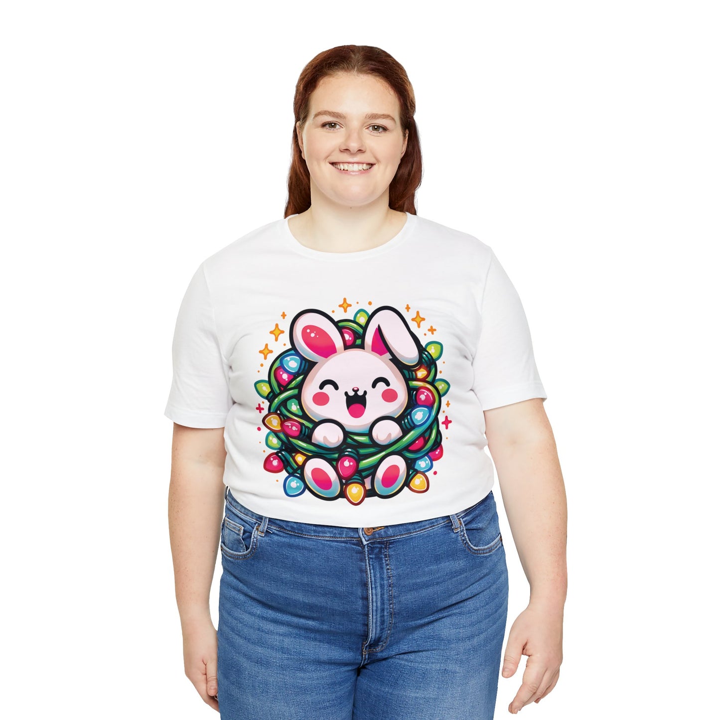 Bunny Christmas Entanglement Tee