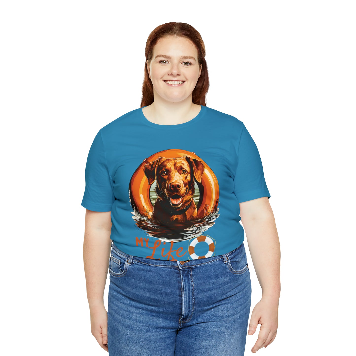 My Life Saver Chesapeake Bay Retriever Dog Tee