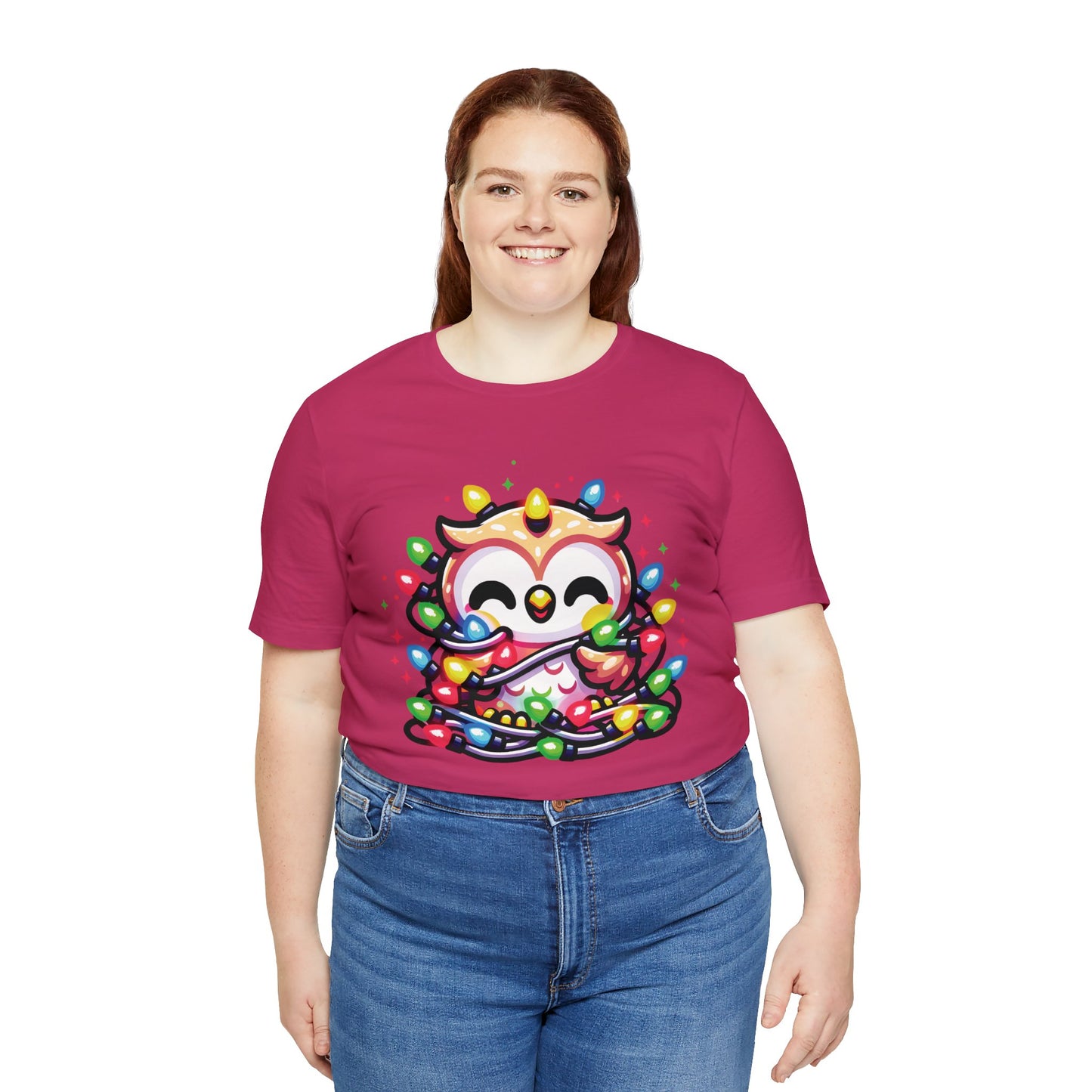 Owl Christmas Entanglement Tee