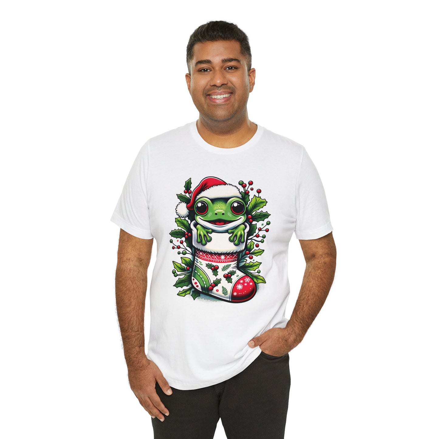 🐸 "Frog Stocking Tee" 🎄