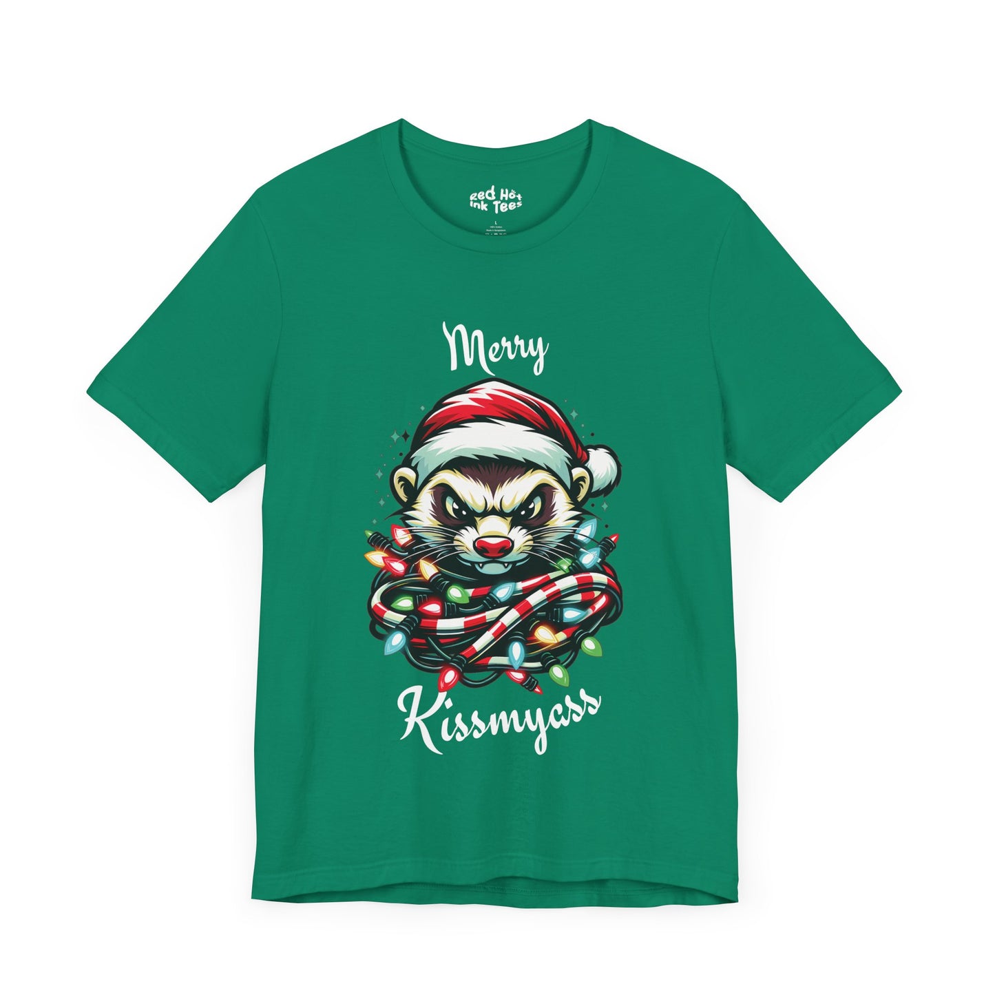 Merry Kissmyass Ferret Tee