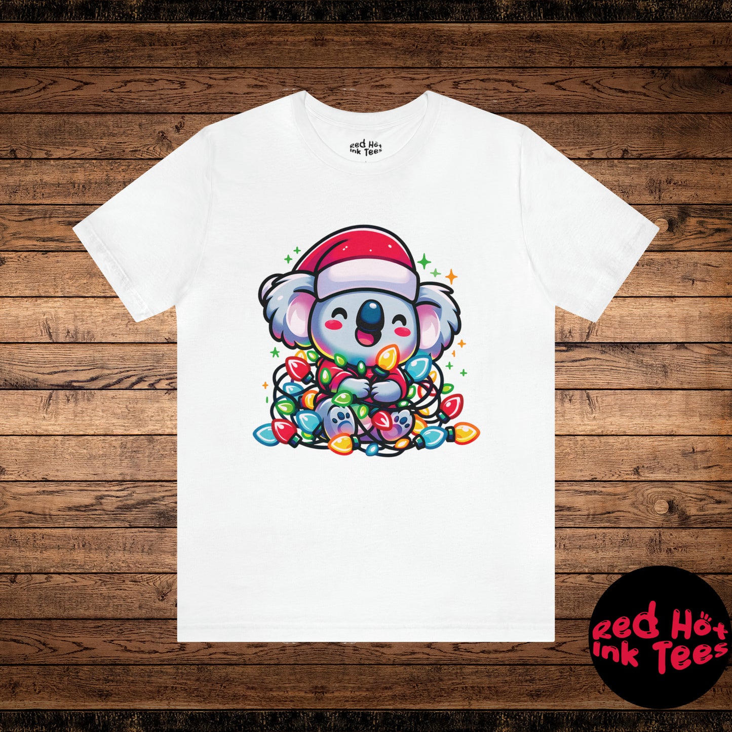 Koala Christmas Entanglement Tee