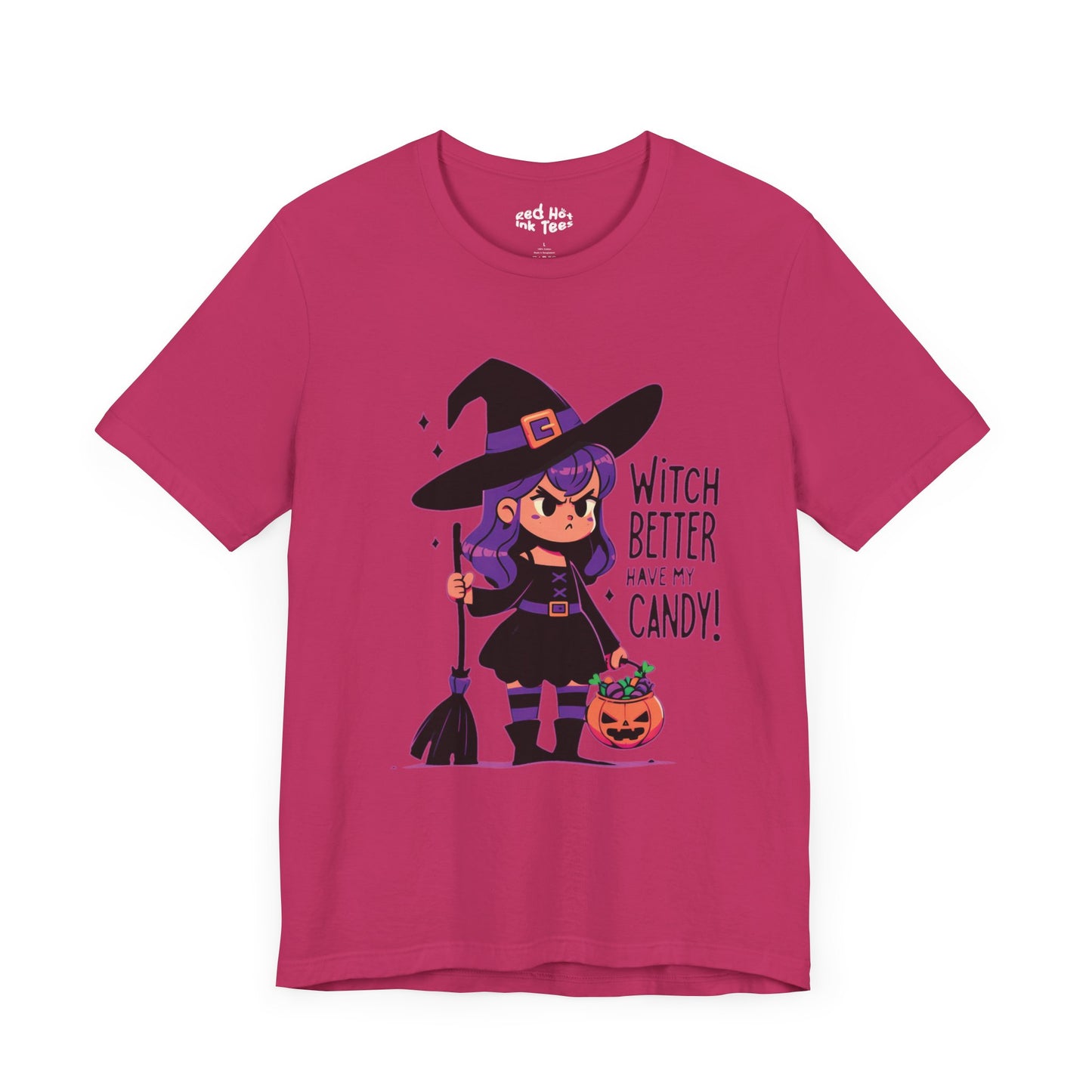 🧙‍♀️ "Witch Better Have My Candy!" Cute Halloween T-Shirt 🎃