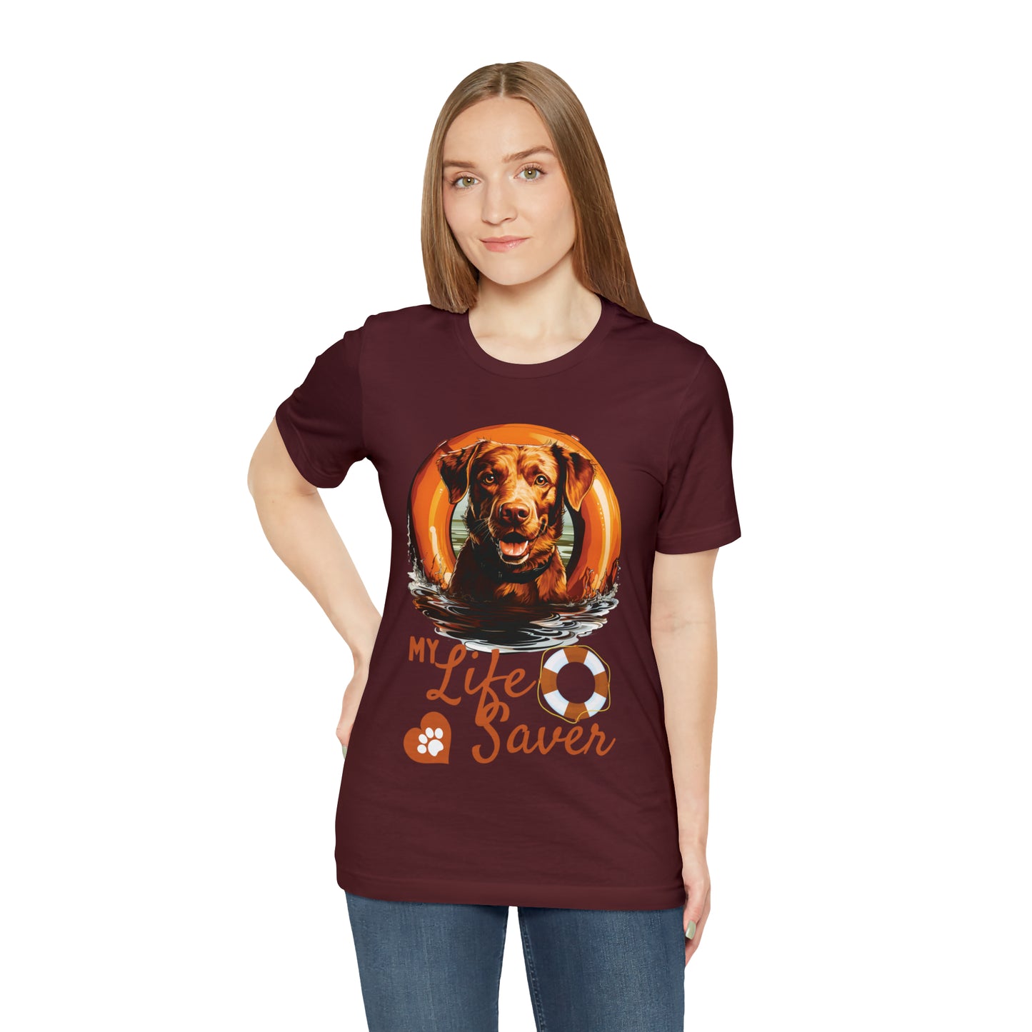 My Life Saver Chesapeake Bay Retriever Dog Tee