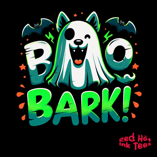 🐾👻 "Boo Bark" Cute Halloween Ghost Dog T-Shirt 🎃🐶