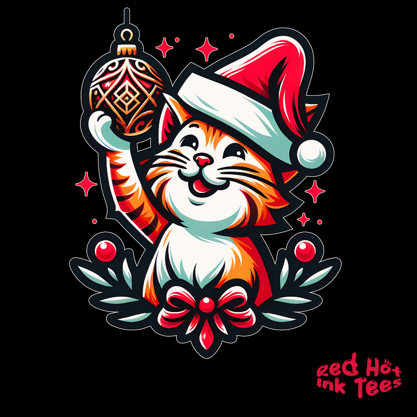 Cat Ornament Tee