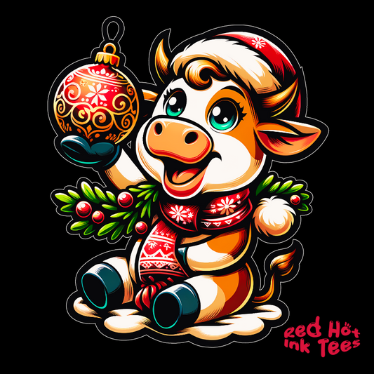 Cow Ornament Tee