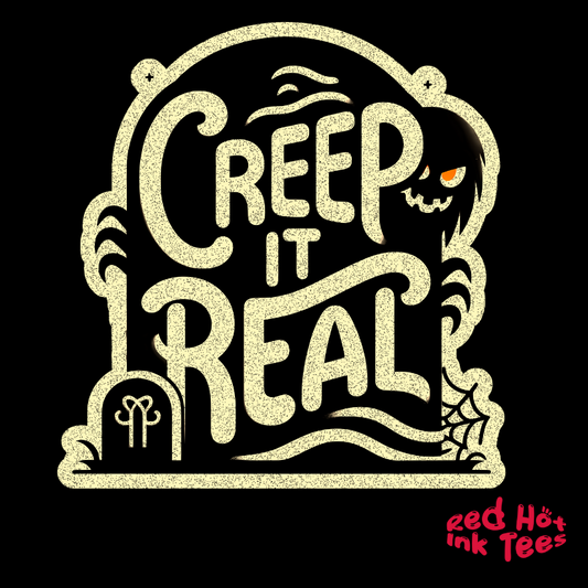 👻 "Creep It Real" Funny Halloween T-Shirt 🎃