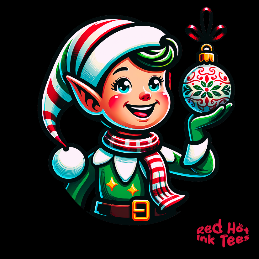 Elf Ornament Tee