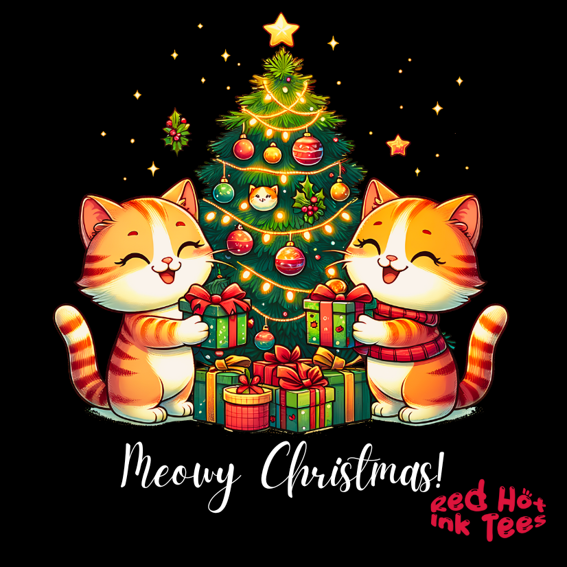 Meowy Christmas! Tee