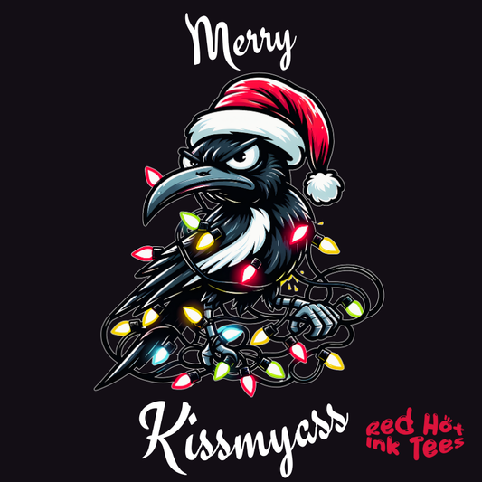 Merry Kissmyass Magpie Tee